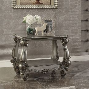ACME 86822 ACME 86822 Versailles - End Table - Antique Platinum