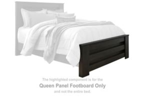 Signature Design by Ashley® B249-64 Brinxton - Queen Panel Footboard - Charcoal