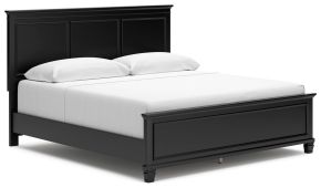 Signature Design by Ashley® B687B8 Lanolee - King Panel Bed - Black