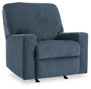Signature Design by Ashley® 5360425 Rannis - Navy - Rocker Recliner