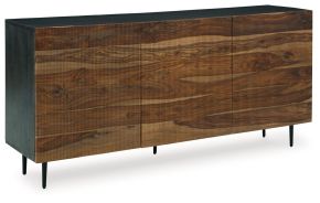 Signature Design by Ashley® A4000580 Darrey - Natural / Brown - Accent Cabinet
