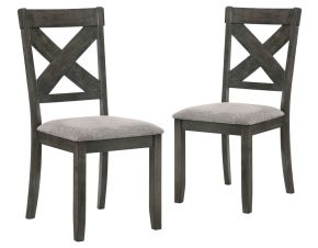 New Classic D1902-20 Gulliver - Side Chair (Set of 2) - Rustic Brown