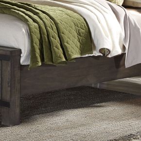 Liberty Furniture 759-BR90C Thornwood Hills - California King Panel Rails - Dark Brown