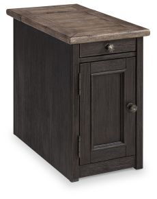Signature Design by Ashley® T736-7 Tyler Creek - Chair Side End Table - Grayish Brown / Black