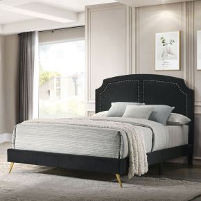 ACME BD01461F ACME BD01461F Zeena - Full Bed - Black Velvet