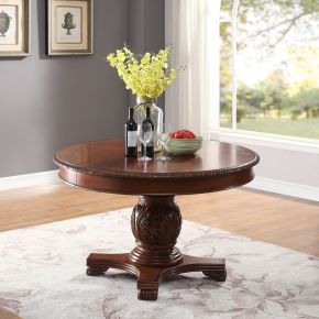 ACME 64170A ACME 64170A Chateau De Ville - Round Dining Table - Cherry