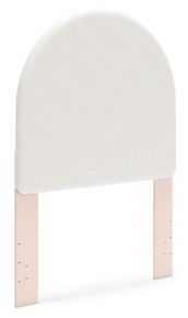 Signature Design by Ashley® B1323-53 Wistenpine - Twin Upholstered Panel Headboard - Blush