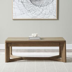 Liberty Furniture 536-OT1010 Ballentine - Rectangular Cocktail Table - Brown