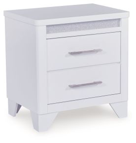 Signature Design by Ashley® PCB392-92 Jarlee - Two Drawer Night Stand - White