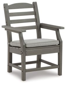 Ashley Furniture P802-601A Visola - Arm Chair With Cushion (Set of 2) - Gray