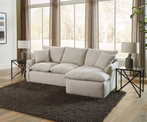 Jackson 1345/46/76-11 Jackson 1345/46/76-11 Harper - 2 Piece Sofa Chaise With RSF Chaise - Oyster