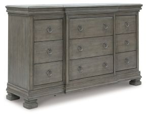 Signature Design by Ashley® B924-31 Lexorne - Gray - Dresser