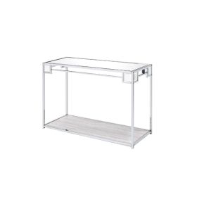 ACME 90308 Asbury - Console Table - Mirrored & Chrome