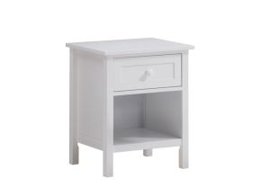 ACME BD00650 Iolanda - Nightstand - White Finish