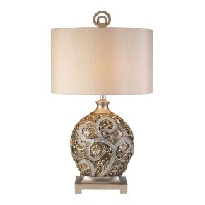 Furniture of America L94232T Estelle - Table Lamp - Champagne