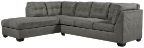 Ashley Furniture 34927S1 Pitkin - Left Arm Facing Corner Chaise 2 Pc Sectional - Slate