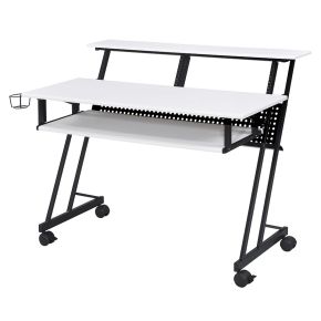 ACME 92902 ACME 92902 Suitor - Music Recording Studio Desk - White & Black