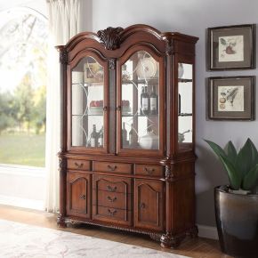 ACME 04079A Chateau De Ville - Buffet & Hutch - Cherry