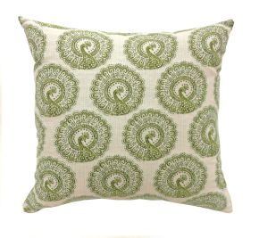 Furniture of America PL677GR-L-2PK Fifi - Pillow (Set of 2) - Green