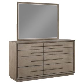 Coaster Fine Furniture 223273M Durango - 8-Drawer - Dresser And Mirror - Washed Oak