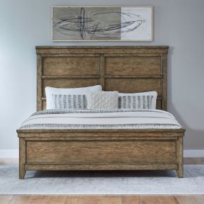 Liberty Furniture 930-BR-QPB Liberty Furniture 930-BR-QPB Carolina Park - Queen Panel Bed - Amber Brown