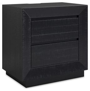 Millennium® by Ashley B768-92 Londer - Two Drawer Night Stand - Black