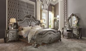ACME 26860Q ACME 26860Q Versailles - Queen Bed - Antique Platinum