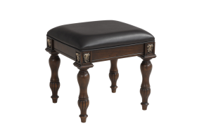 New Classic B1754-092 Maximus - Vanity Table Stool - Madeira
