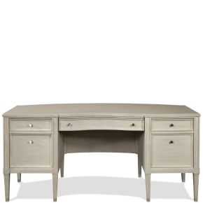 Riverside Furniture 50230 Maisie - Executive Desk - Champagne