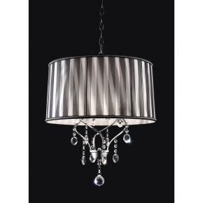 Furniture of America L95123H Arya - Ceiling Lamp - Black