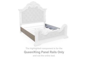 Signature Design by Ashley® PCB948-97 Bruchandi - Queen/King Panel Rails - Antique White