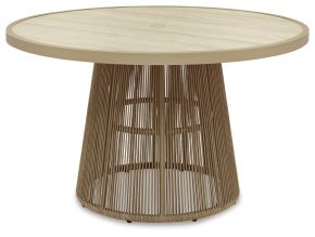 Ashley Furniture PCP373P2 Orchard Beach - Outdoor Dining Table - Beige