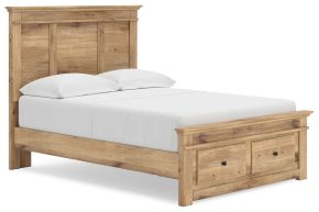 Ashley Furniture PCB1170B23 Ashley Furniture PCB1170B23 Makidern - Full Panel Storage Bed With Storage Footboard - Tan