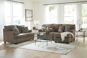 Signature Design by Ashley® 59505/18/35 Stonemeade - Nutmeg - 2 Pc. - Sofa Chaise, Loveseat