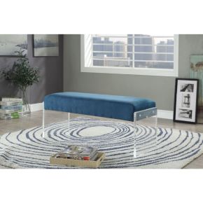ACME 96712 Marah - Bench - Teal & Clear Acrylic