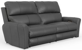 Catnapper 64481-1225/58-3025/58 Catnapper 64481-1225/58-3025/58 Fredda - Italian Leather Match Power Zero Gravity Reclining Sofa With Power Adjustable Headrest - Anthracite