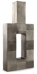 Signature Design by Ashley® A2000754 Wrengrove - Vase - 21" - Antique Nickel Finish