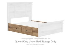 Signature Design by Ashley® PCB1170-60 Makidern - Queen/King Under Bed Storage - Tan