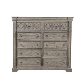 Pulaski Furniture P167127 Kingsbury - 10 Drawer Master Chest - Gray
