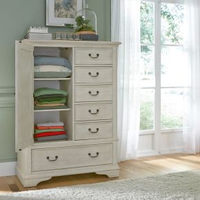 Liberty Furniture 249-BR42 Bayside - Gentleman's Chest - White