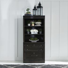 Liberty Furniture 879-HO-2PCS Harvest Home - 2 Piece Hutch & Cabinet Set - Chalkboard