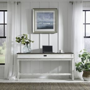 Liberty Furniture 237-OT7636 River Place - Console Bar Table - White