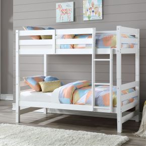 ACME 37785 ACME 37785 Ronnie - Twin Over Twin Bunk Bed - White