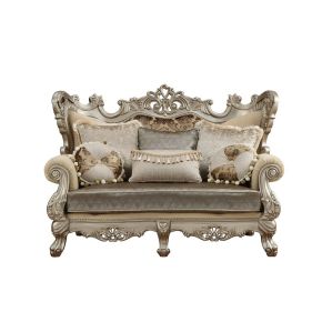 ACME 51041 Ranita - Loveseat - Fabric & Champagne