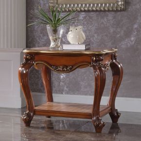 ACME 88222 Picardy - End Table - Honey Oak