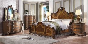 ACME BD01352CK Picardy - California King Bed - Honey Oak