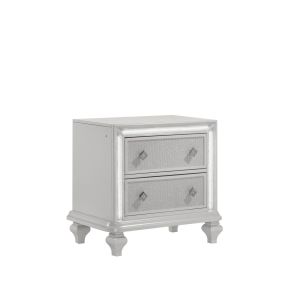 New Classic B1583-040 Stardust - Nightstand - White