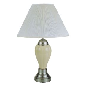 Furniture of America L76117IV-6PK Niki - Table Lamp (Set of 6) - Ivory