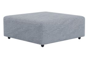 Jackson Furniture Industries 33628-2849/18 Jackson Furniture Industries 33628-2849/18 Majesty - Castered Cocktail Ottoman - Shark