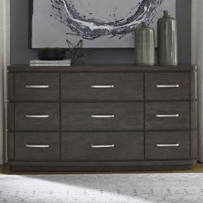 Liberty Furniture 732-BR31 Cascade Falls - 9 Drawer Dresser - Satin Espresso
